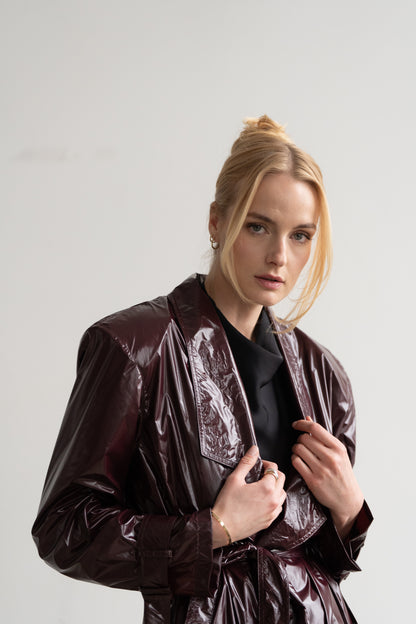 Velvet Gloss Mano Coat