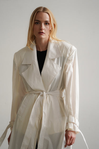 Ivory Mano Coat
