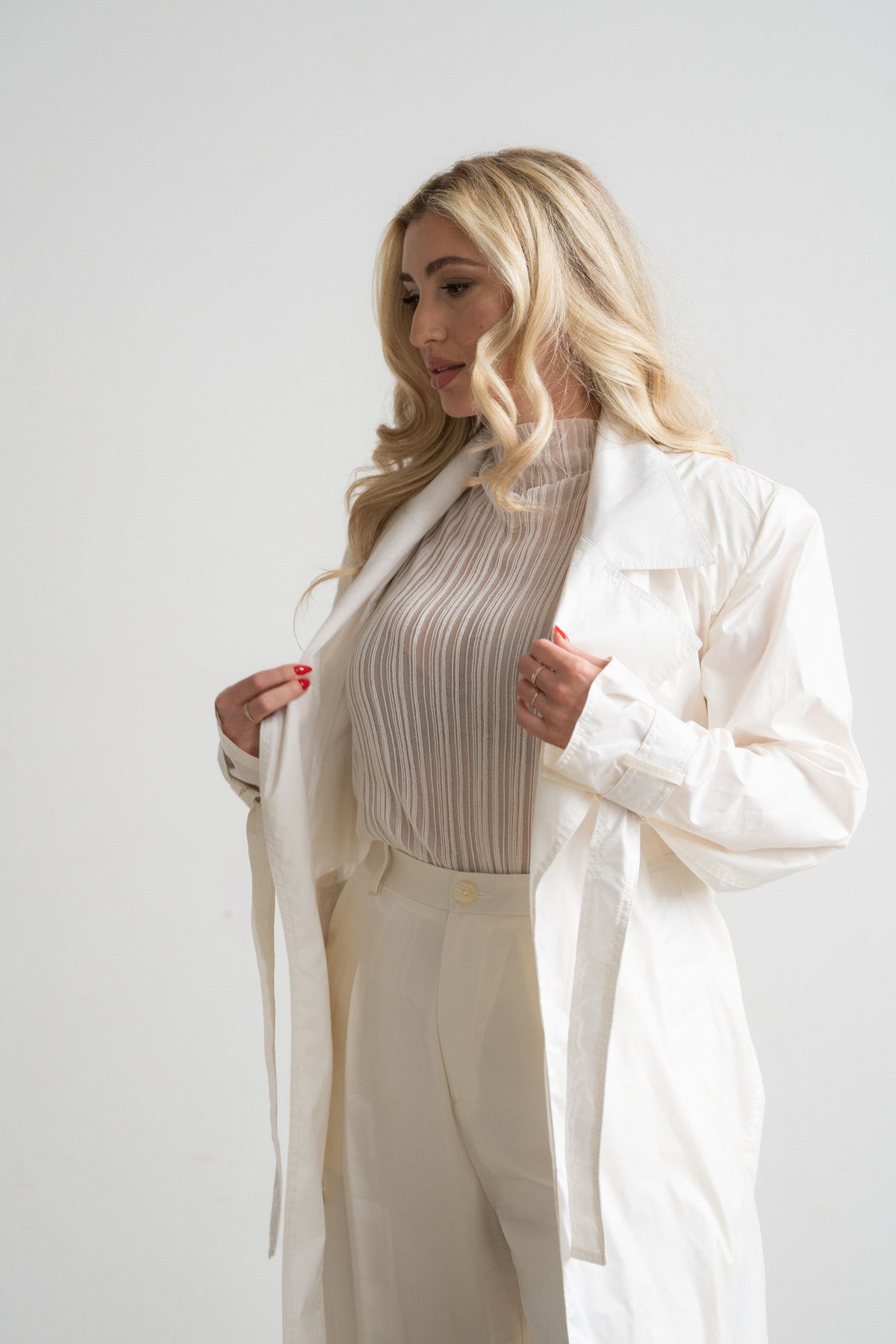 Ivory Mano Coat